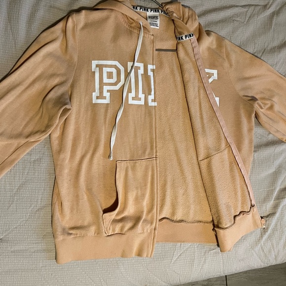 Pink Victoria’s Secret zip up jacket - Picture 2 of 3